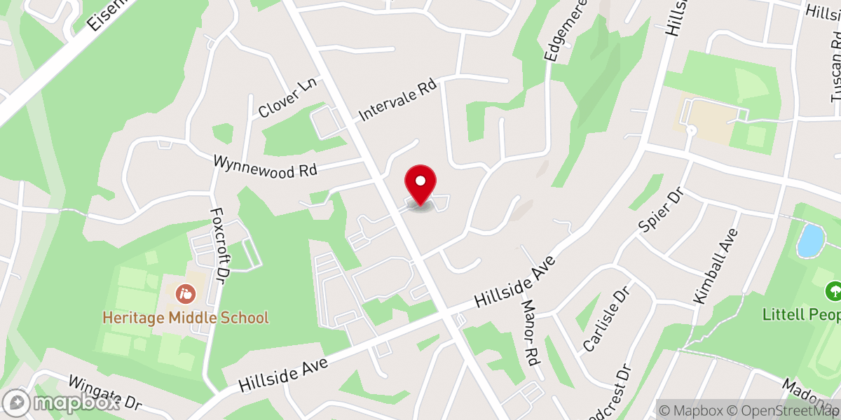 Map showing location of Living Stone Christian Church
