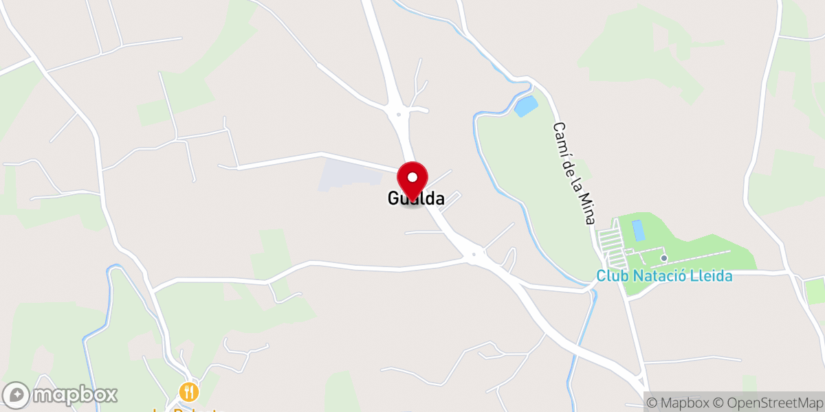 Map showing location of Iglesia de San Isidro Labrador de Gualda