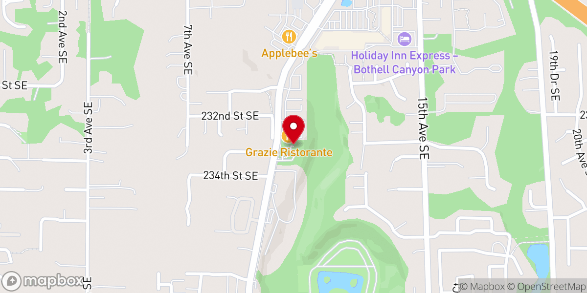 Map showing location of Ananda Washington