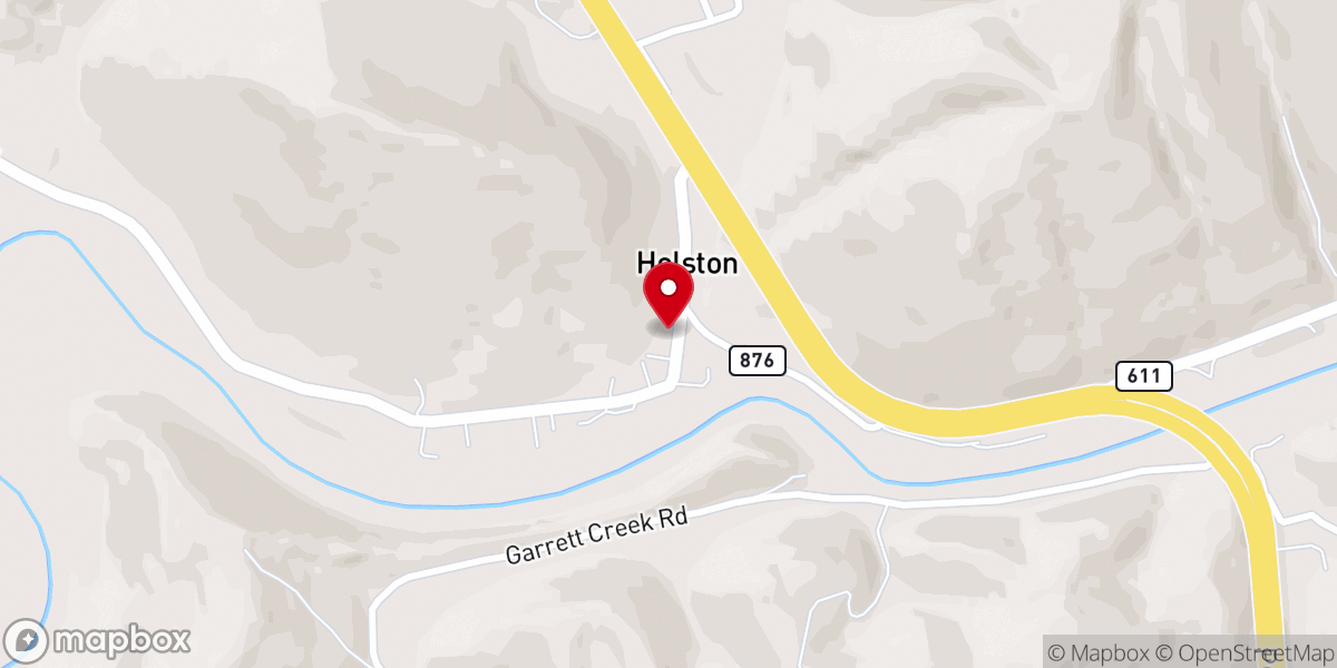 Map showing location of Corner House Church