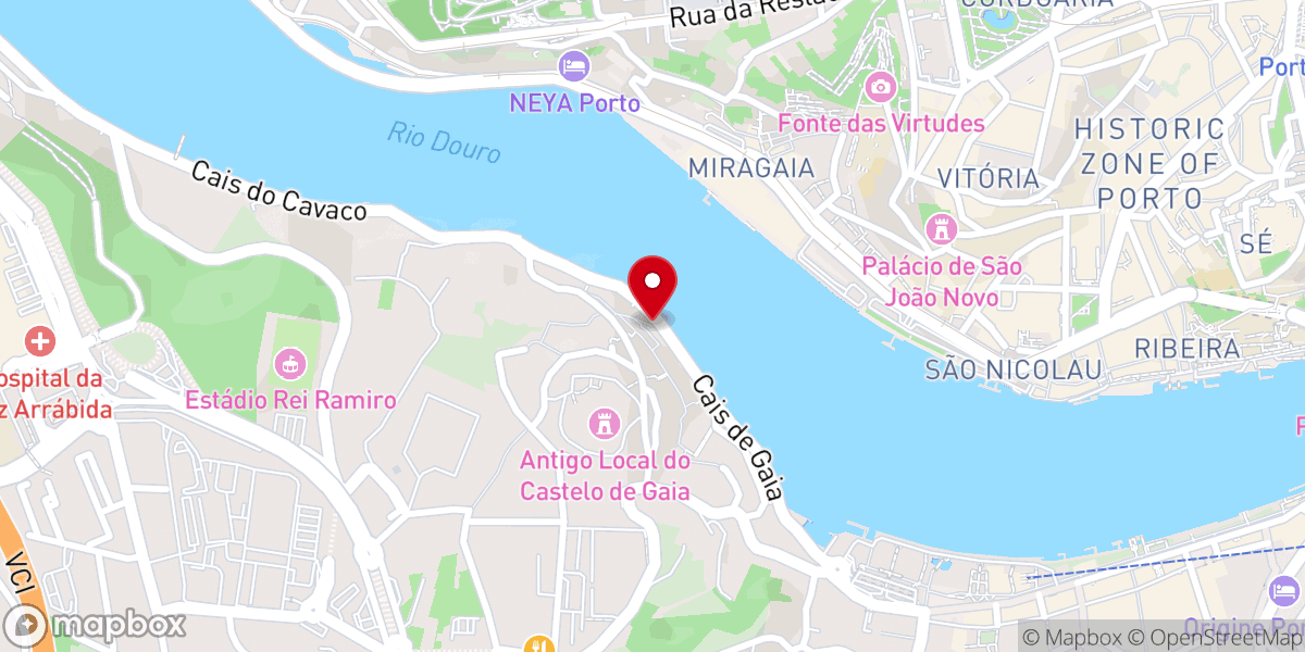 Map showing location of Cruzeiro do Senhor da Boa Passagem