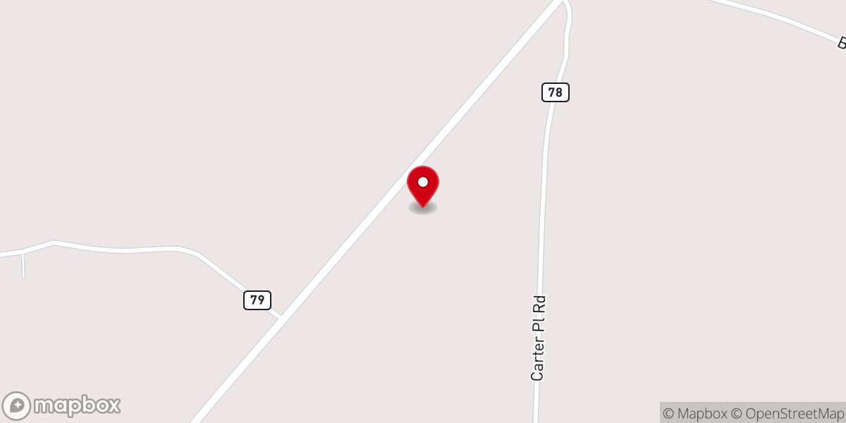 Map showing location of Shady Grove Mssnry Baptist Church