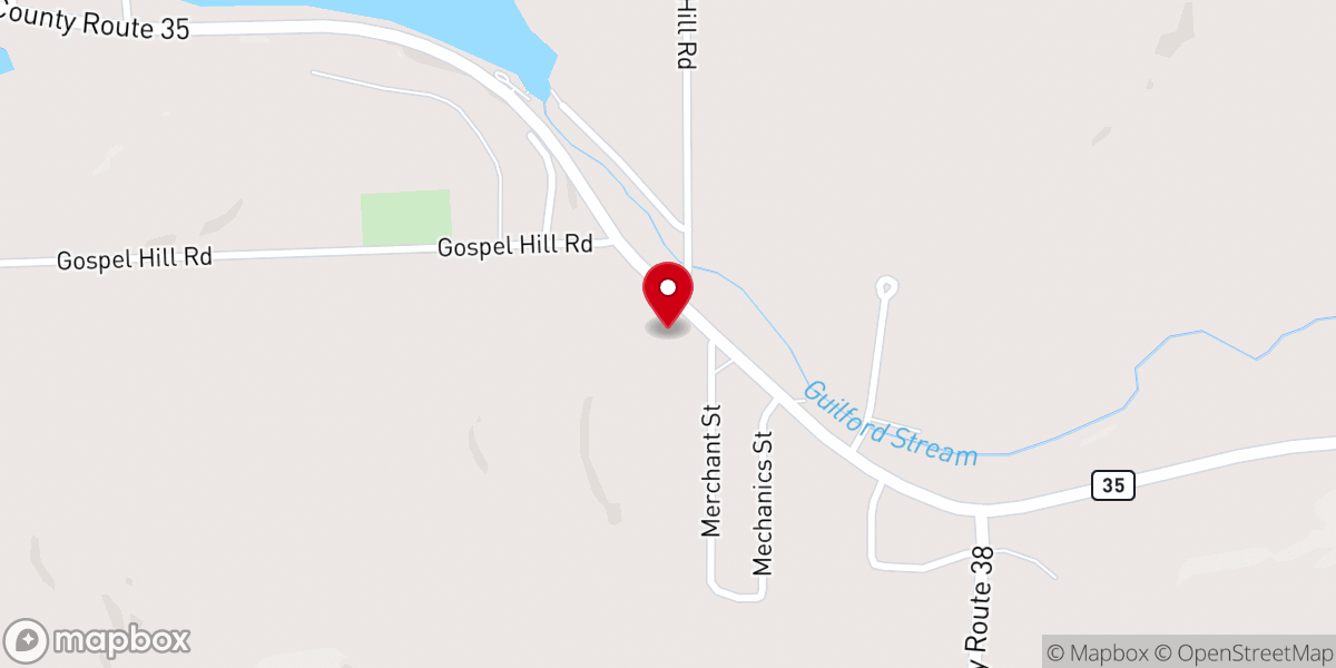 Map showing location of The Klee House
