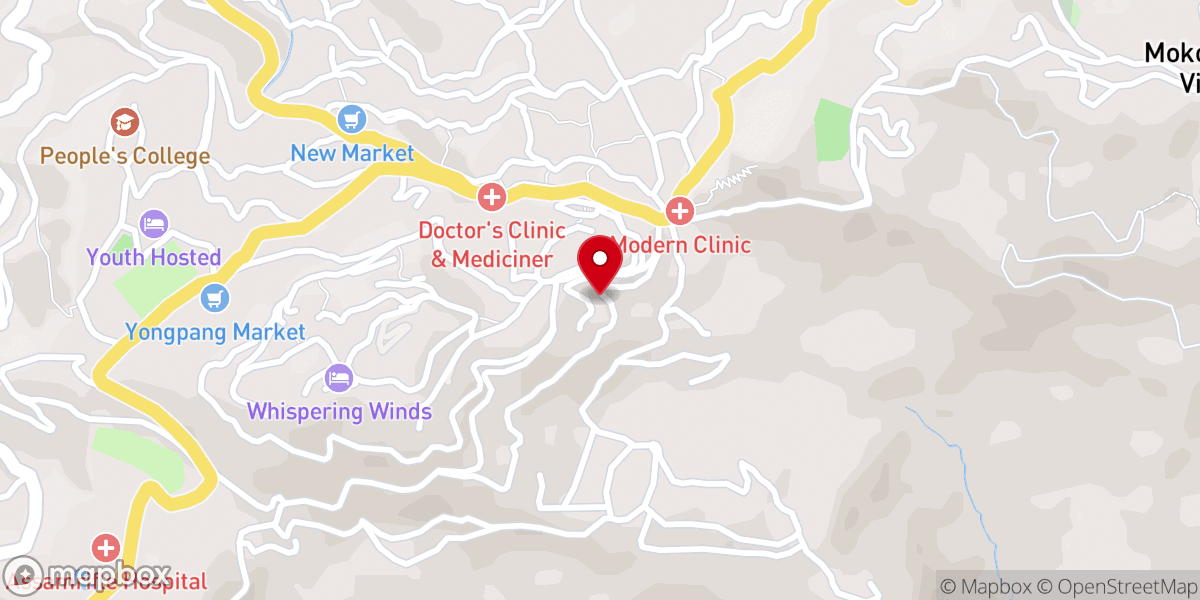 Map showing location of sumi (NCRC) Church