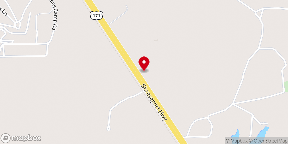 Map showing location of Harvest Temple Christian Center