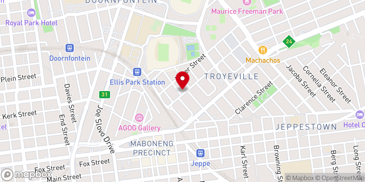 Map showing location of Throne Of Grace Church