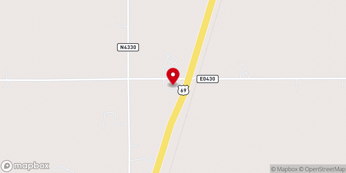 Map showing location of Gathering Church
