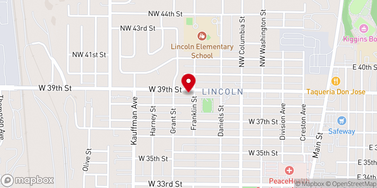 Map showing location of Holy Apostles Orthodox Christian Church