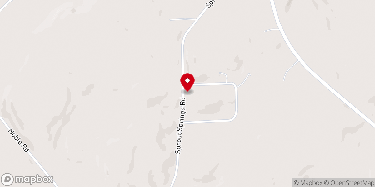 Map showing location of Sand Valley Assembly of God