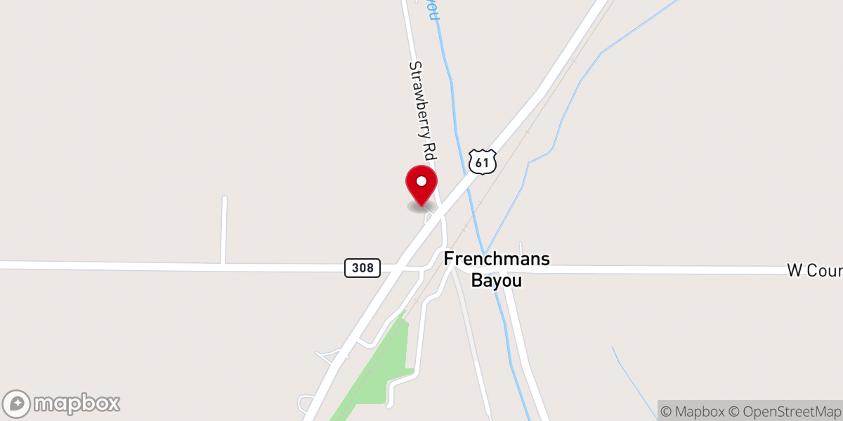Map showing location of Bassett, AR 72313