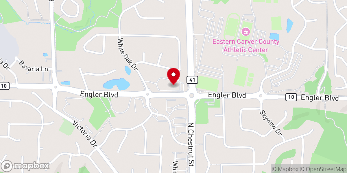 Map showing location of Valley Evangelical Free Church