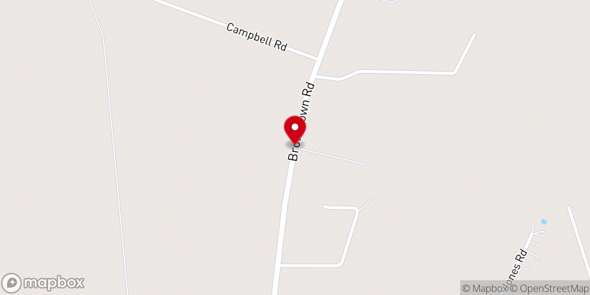 Map showing location of Under His Wings Christian Fellowship (Church of God)