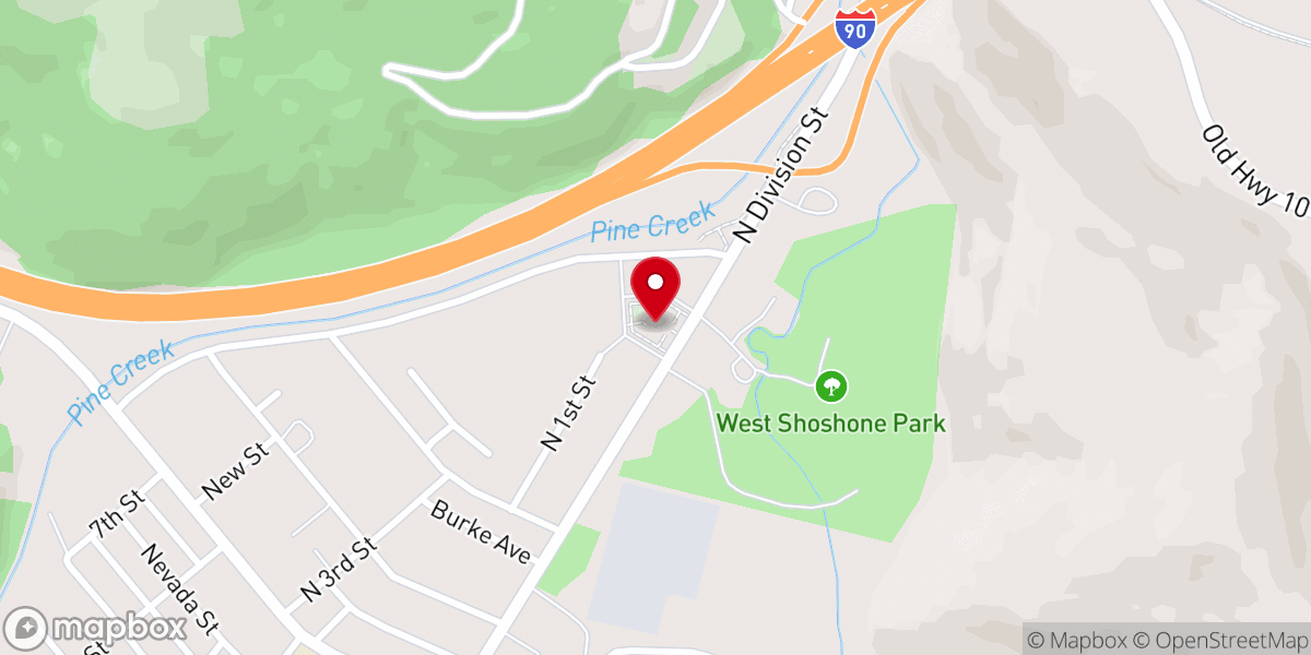 Map showing location of Real Life Ministries Silver Valley