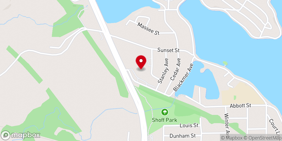 Map showing location of St John's Lutheran Community
