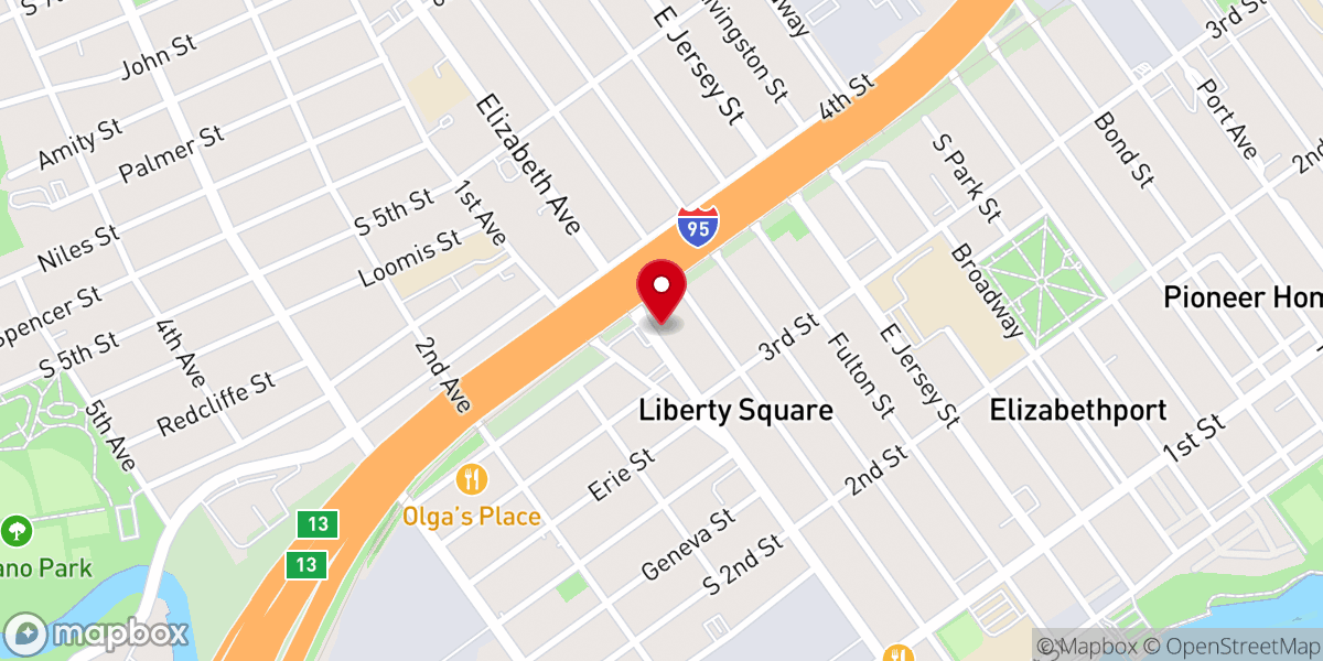Map showing location of Church of God Springs of Eternal Life