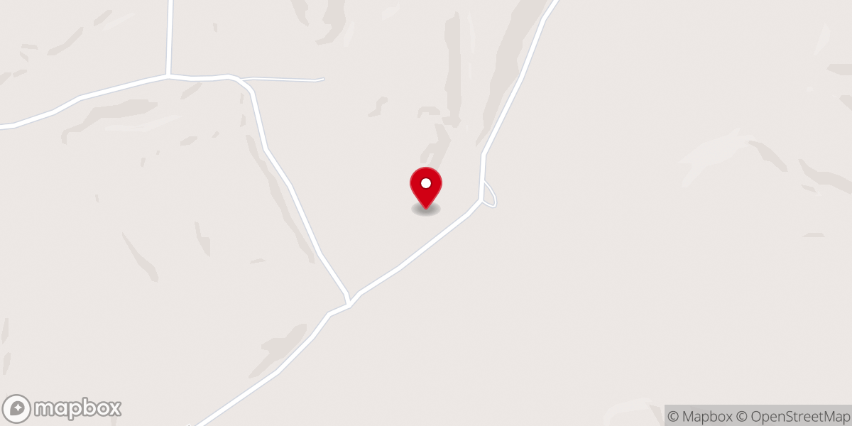 Map showing location of Oak Grove Church