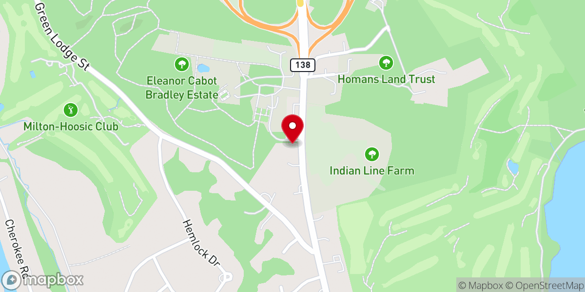 Map showing location of Reclaim Church of God