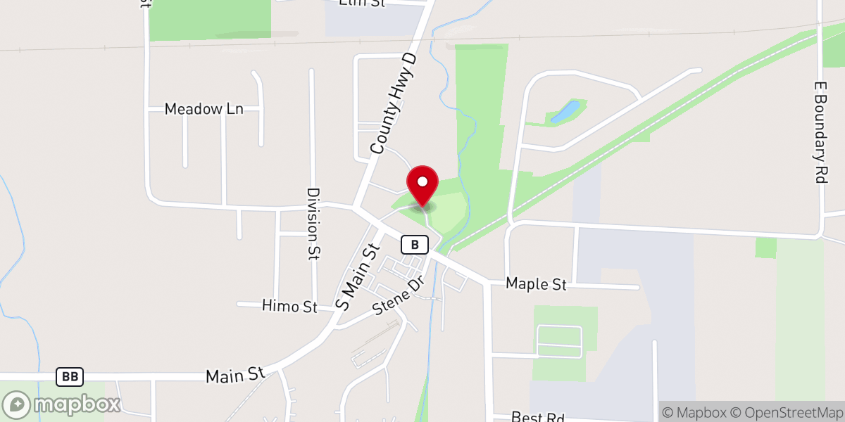 Map showing location of Steven Park