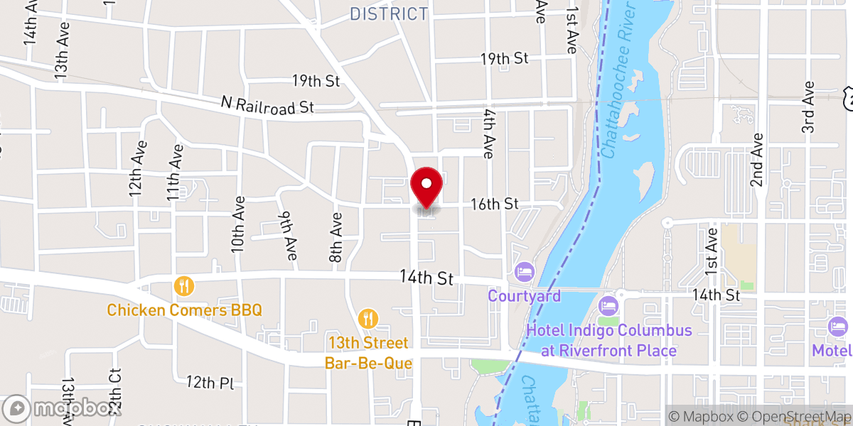 Map showing location of Lazarus Society