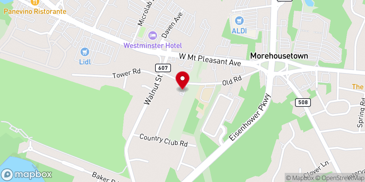 Map showing location of Christian Evangelical Church in Livingston (Chinese Church)