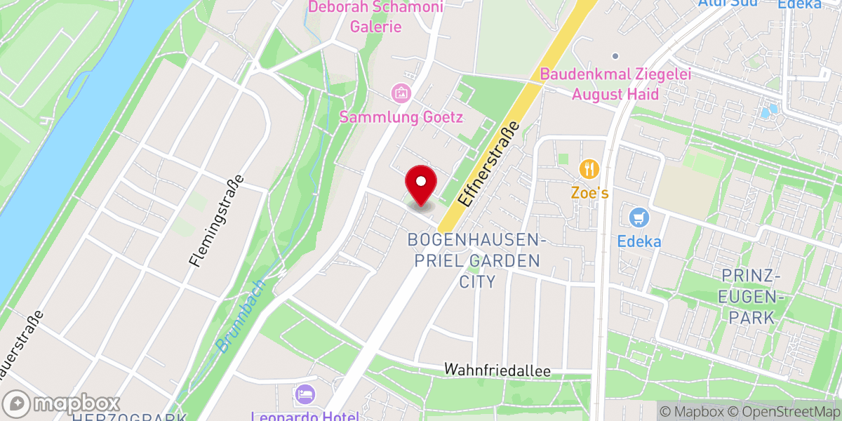 Map showing location of Pfingstgemeinde München e.V.