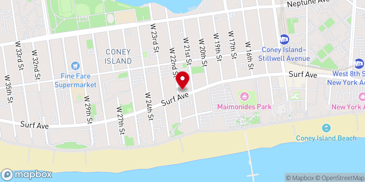 Map showing location of Champions of Christ Worldwide Ministries