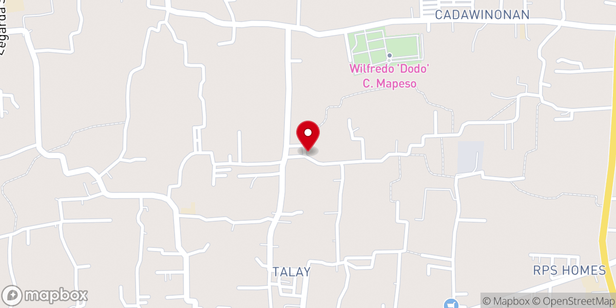 Map showing location of Cornerstone Bible Baptist Church-Balugo