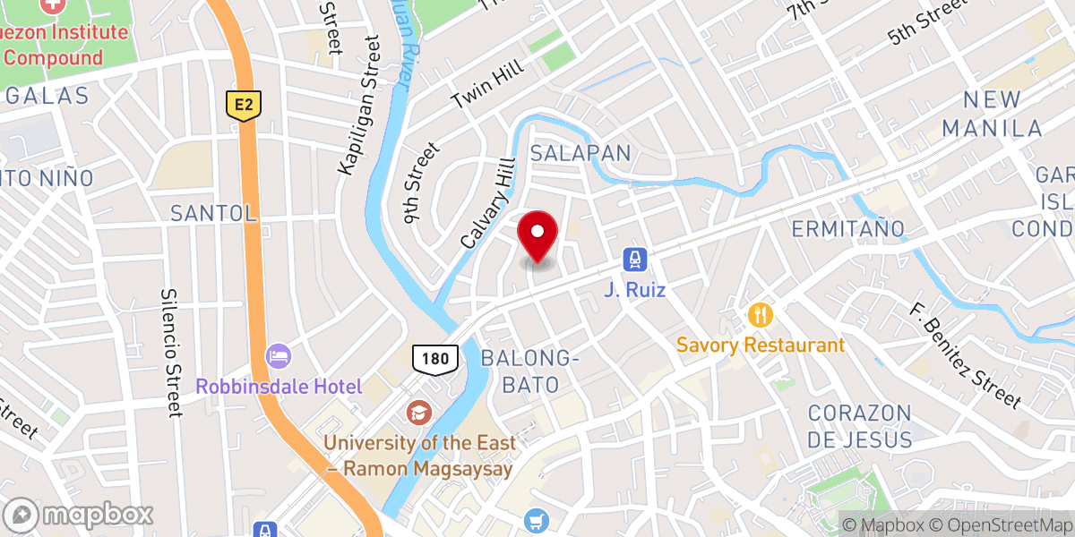 Map showing location of KAPATIRANG KRISTIANO SA SAN JUAN, INC.