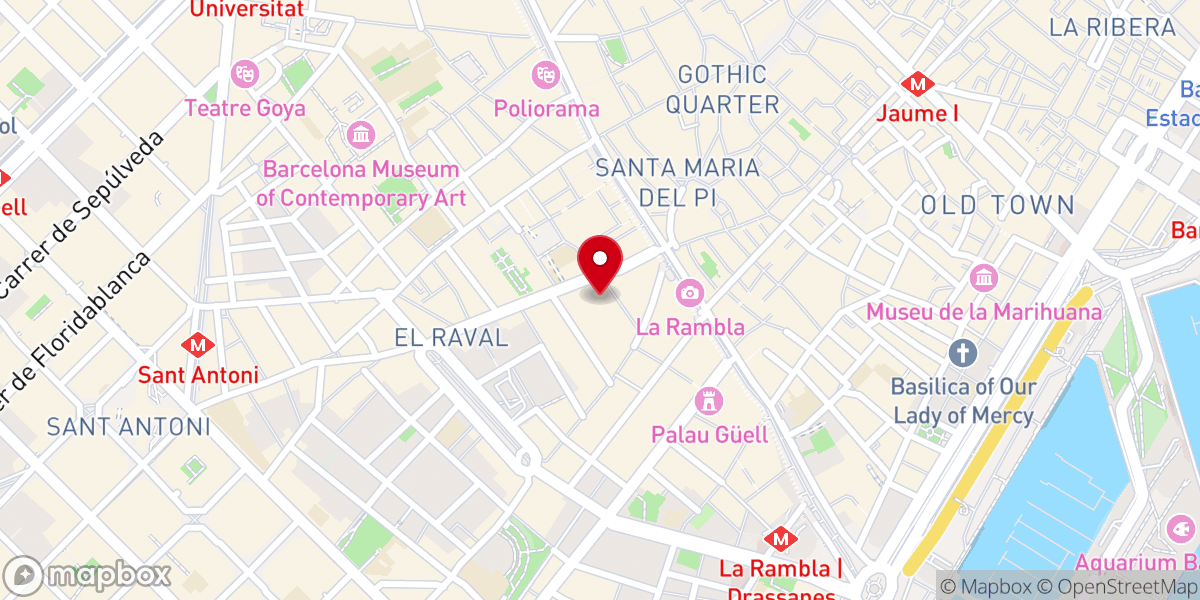 Map showing location of Parroquia católica Inmaculada Concepción y San Lorenzo