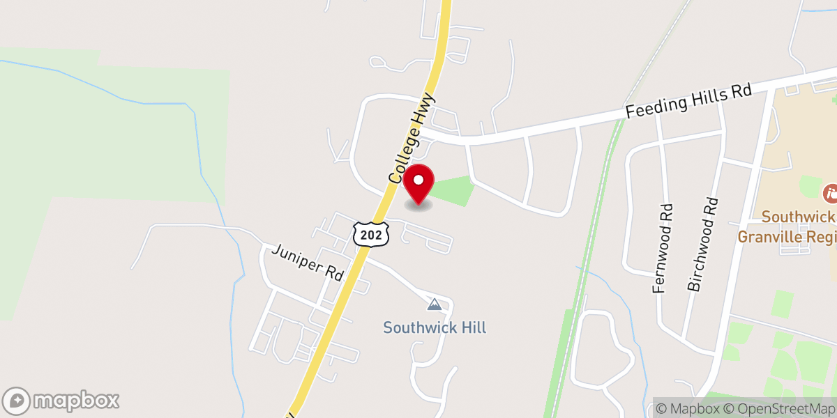 Map showing location of Southwick Grange