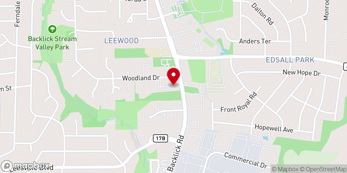 Map showing location of Landmark Spanish Seventh-day Adventist Church