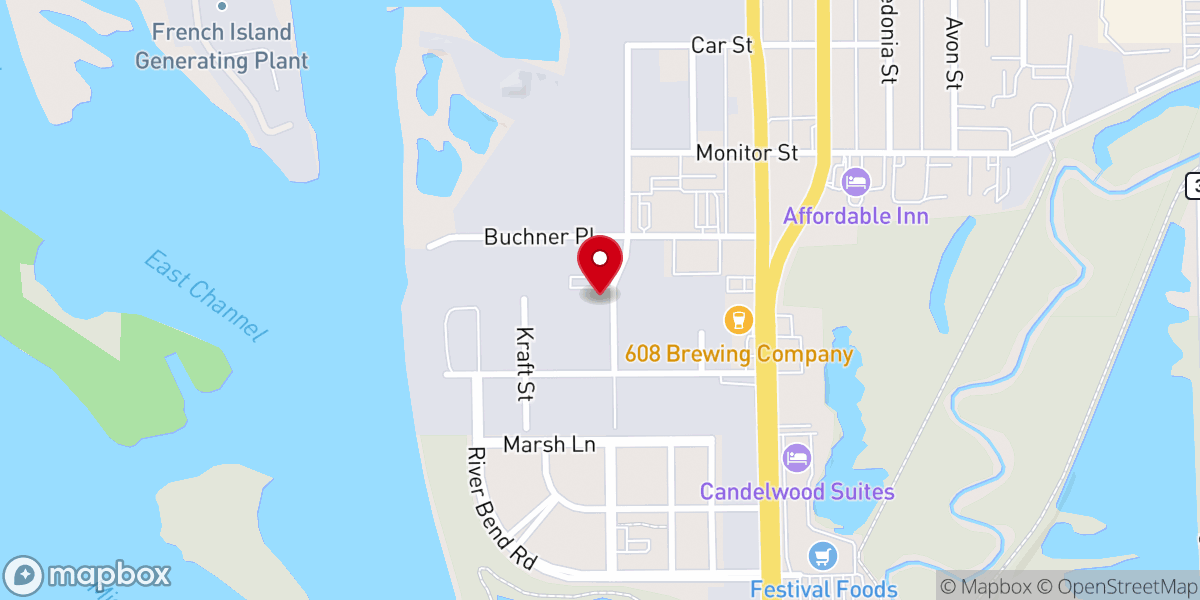 Map showing location of Horizon Christian Fellowship
