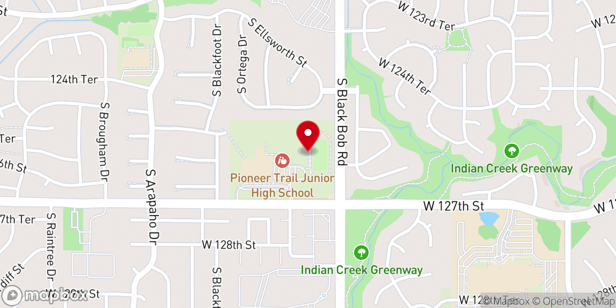 Map showing location of Christ Connect Church