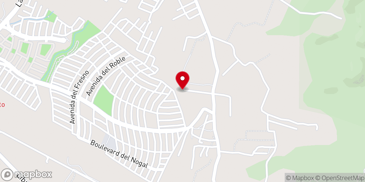Map showing location of Iglesia Bautista Shalom