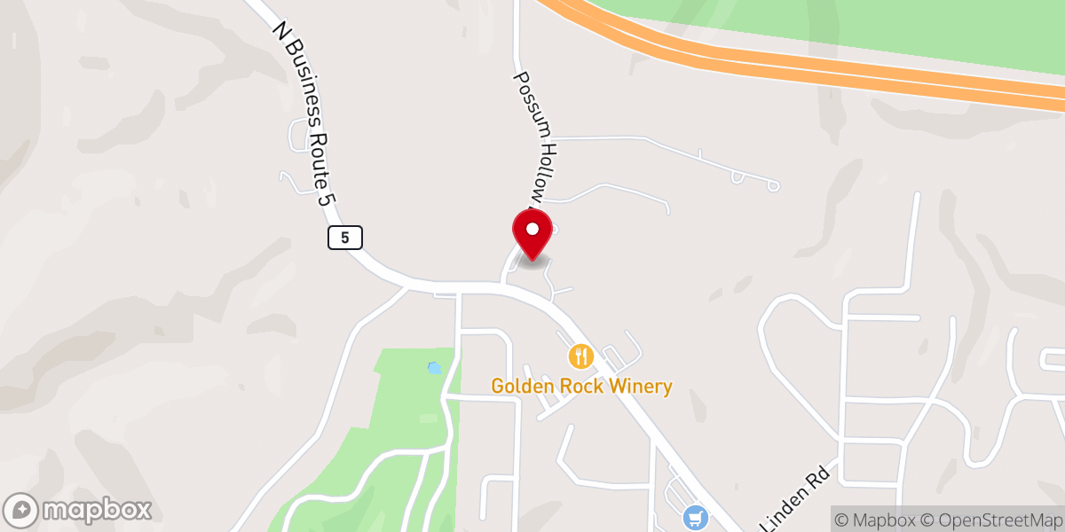 Map showing location of Community Christian Church