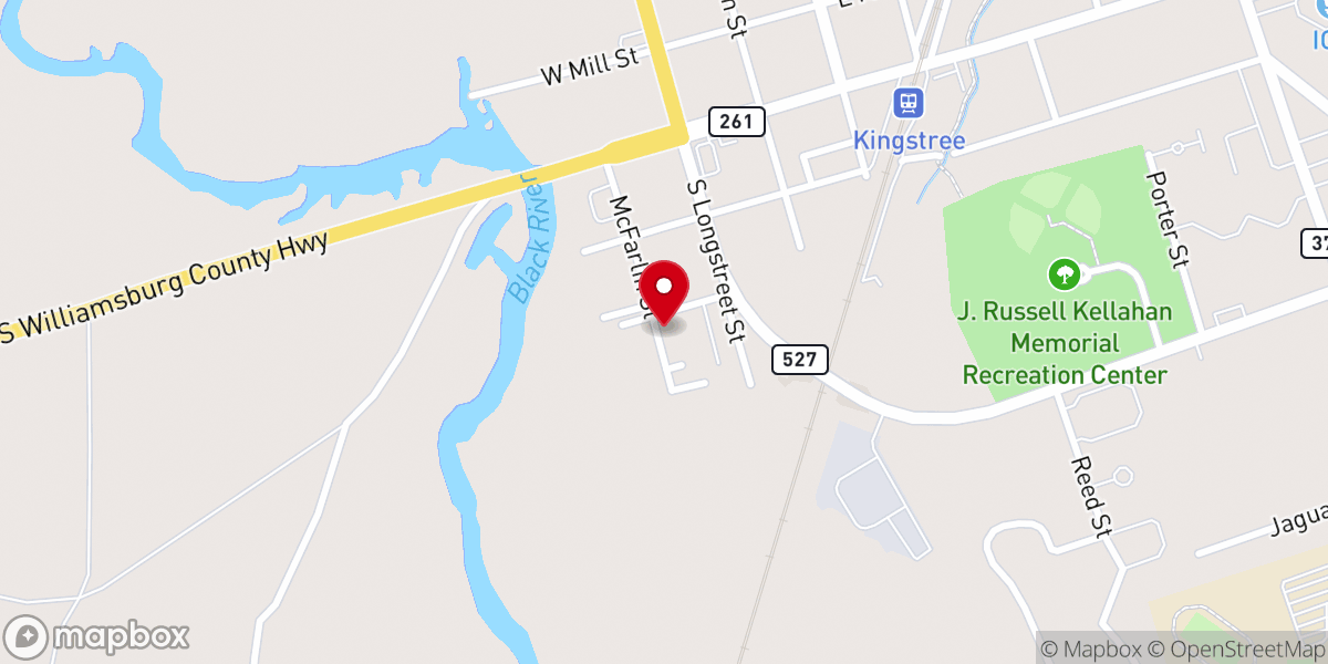 Map showing location of Saint Marys Holiness Church
