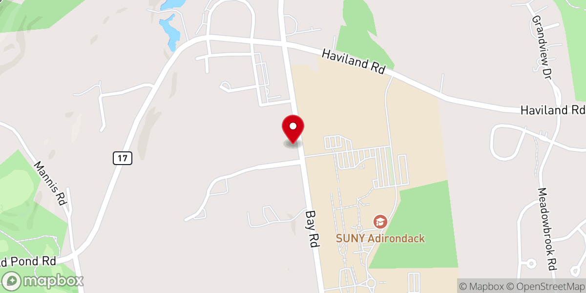 Map showing location of Church of The King