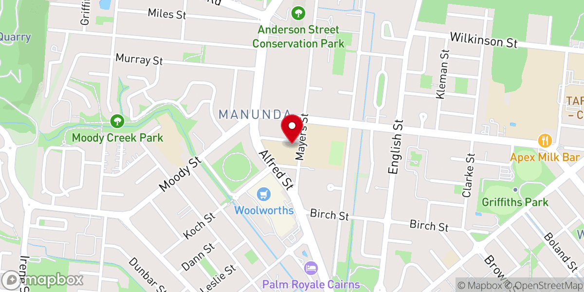 Map showing location of Saint Francis Xavier Catholic Church