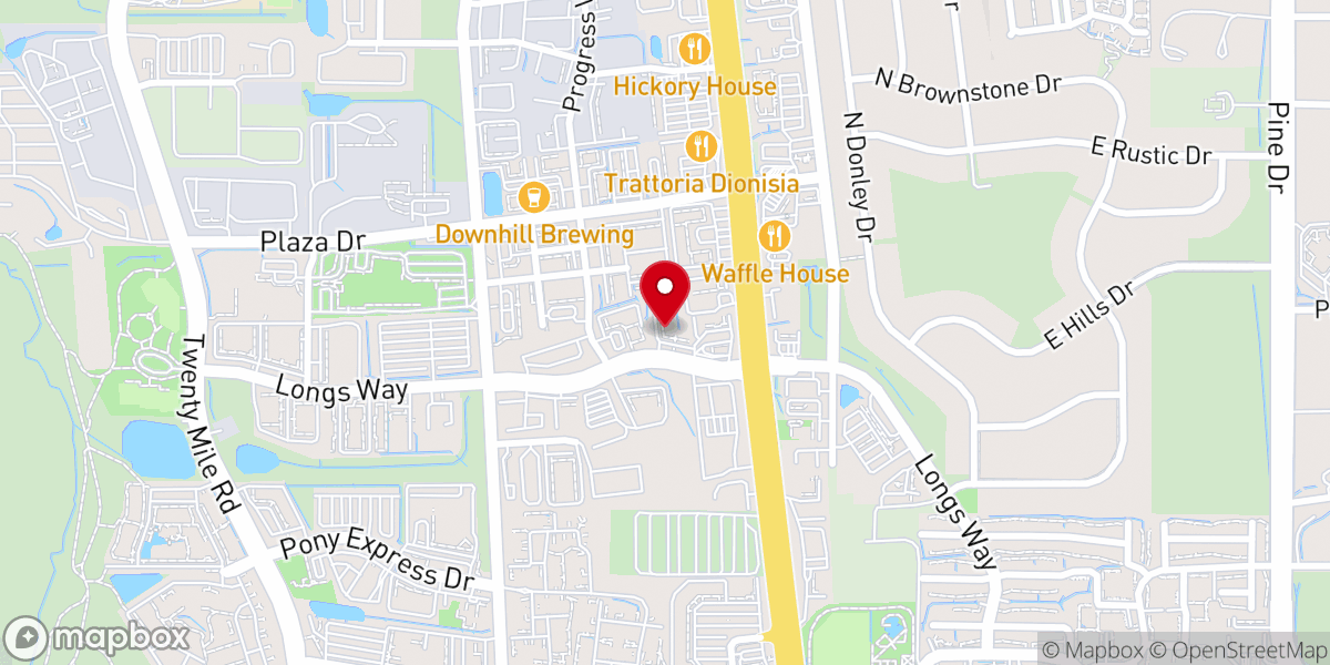 Map showing location of Redeemer Presbyterian Church