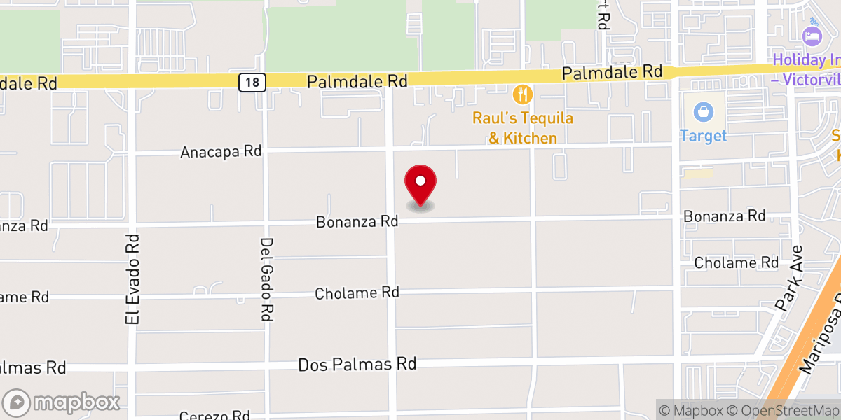 Map showing location of Rising Star Church-God In Christian