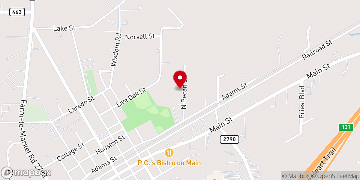 Map showing location of Iglesia cristiana lirio de los valles