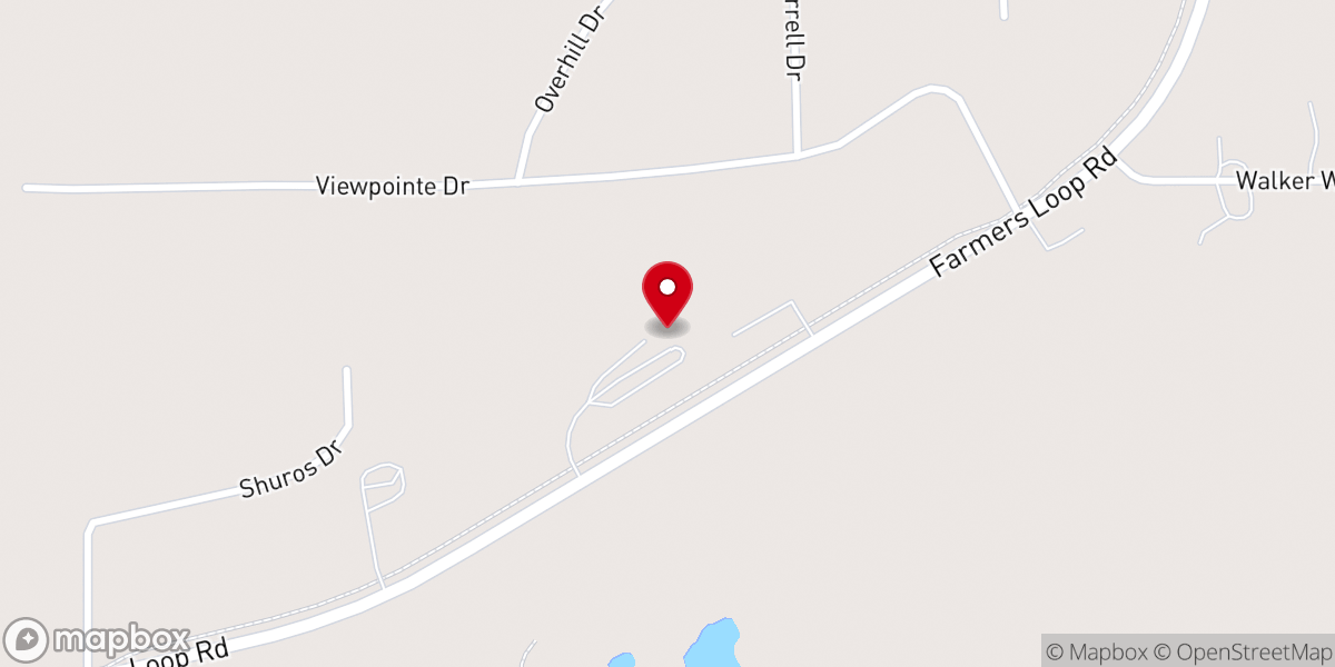 Map showing location of Bethel Church