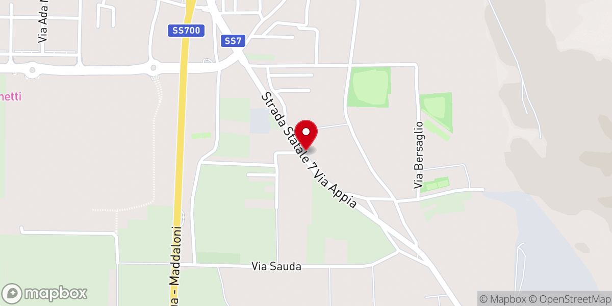 Map showing location of Cappella Campestre di Santa Maria a Macerata