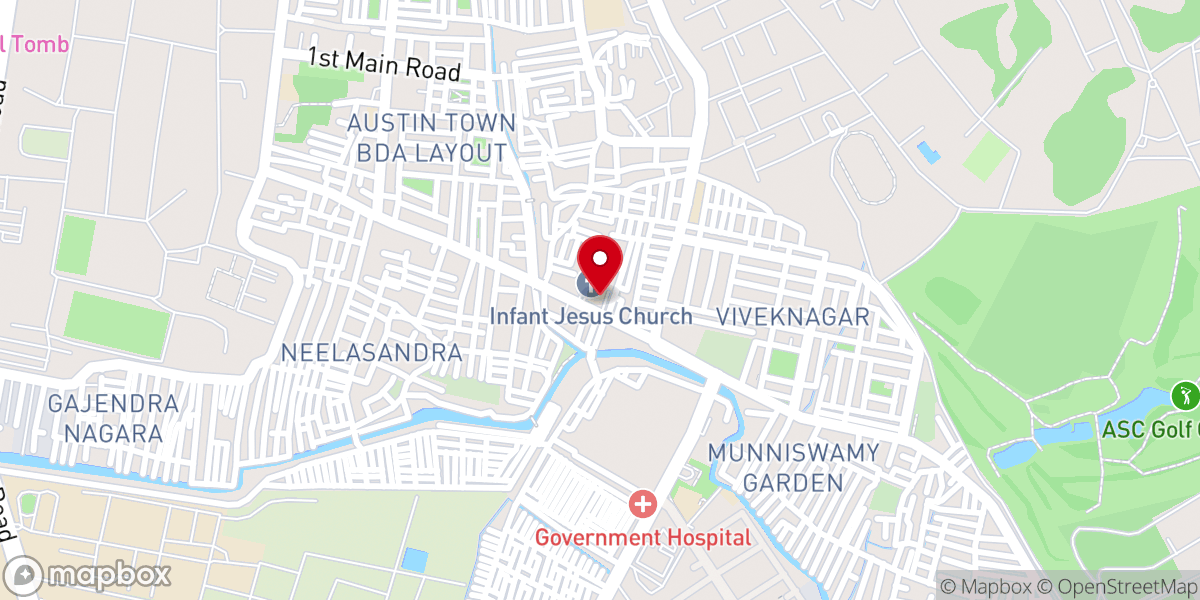 Map showing location of Catholic Enquiry Centre