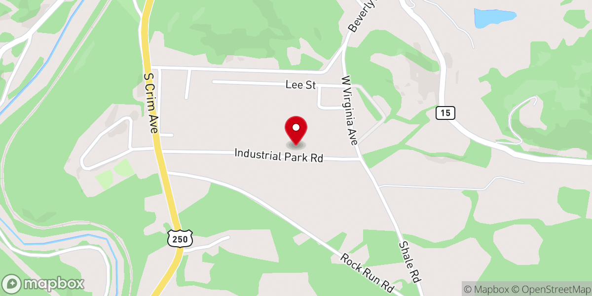 Map showing location of Cornerstone Baptist Church
