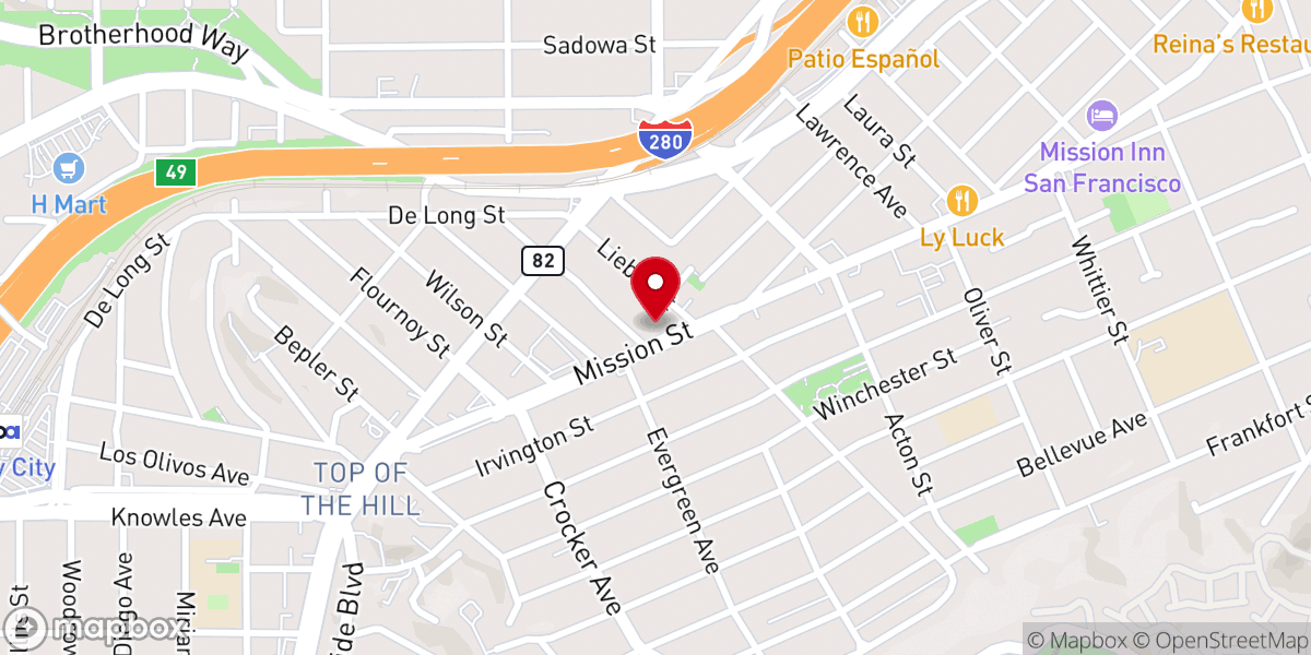 Map showing location of TRANSFORMED BY CHRIST CHURCH