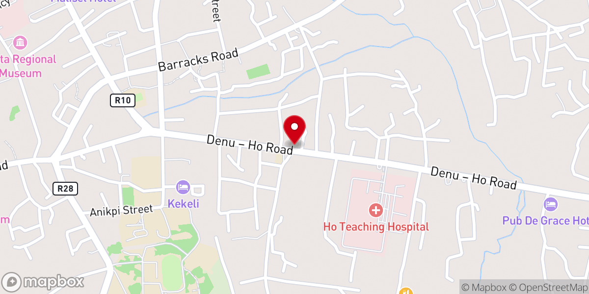 Map showing location of CHRISTIAN ASSEMBLY CHURCH HEADQUARTES HO