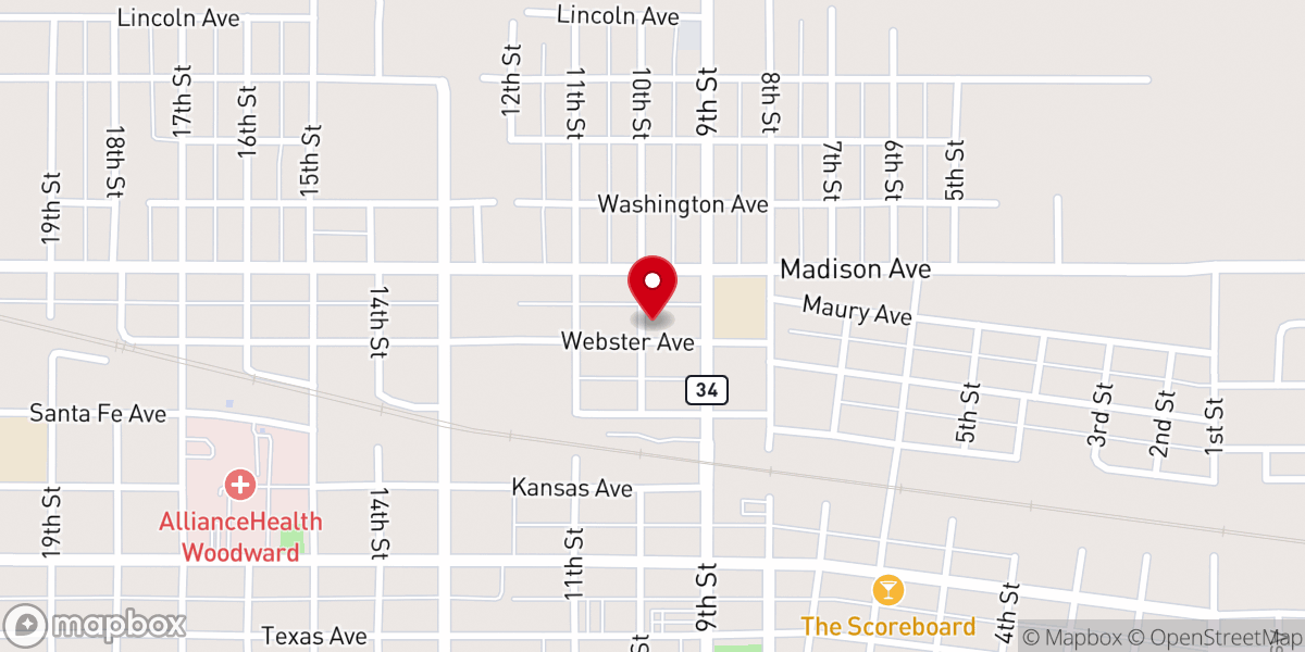 Map showing location of Welcome To Living Word