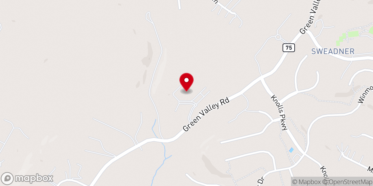 Map showing location of Christian Life Center