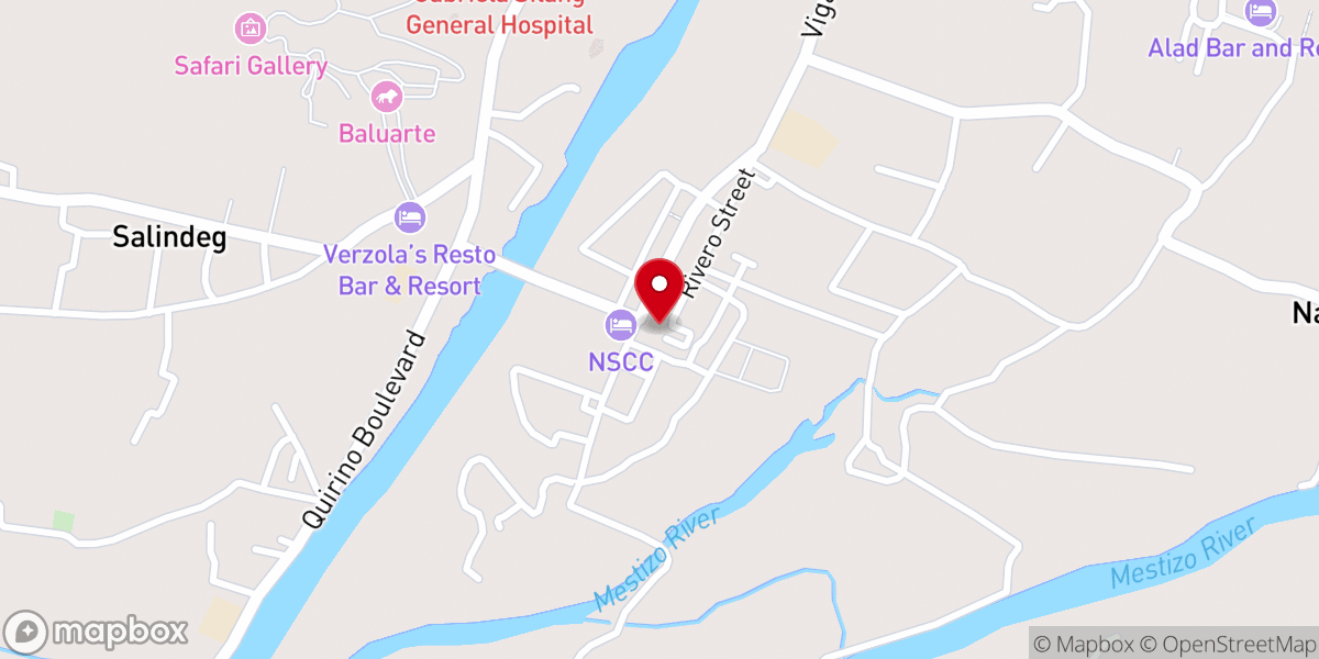 Map showing location of Our Lady of Hope Parish Church - Don Lorenzo Querubin, Caoayan, Ilocos Sur (Archdiocese of Nueva Segovia)